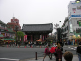 Keith, wife Hiromi, and Ono met us at the station and then took us to 'old Tokyo'. Rickshaw, rickshaw, need ride?