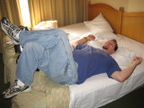 My back was a WRECK by the end of the trip, DOH!!