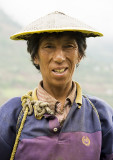 Woman in a Village above Ranjung