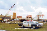 1976 - Air Trine CV-880M N5865 overrun accident at Miami International Airport aviation stock photo
