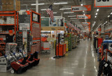 Lonely night at Home Depot