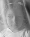 Ellie behind the veil