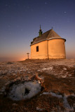 Moonrise with Chapel on Siva Brada