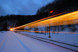 Arriving the station
