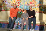 The Hurley's on bench