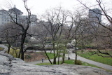 Conservatory Gardens from Fort Fish - Harlem Meer