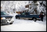 0034.Even this big 4 wheel drive truck got stuck!