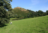 The remains of Llangollen Castle