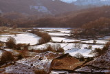Easedale valley from ascent to tarn