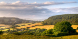 Looking north from Golden Cap, Dorset