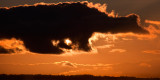 Cloud creature sunset, Ham Hill