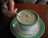 Chowder on Block Island, RI