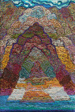 Fibre wool work 36x48 1981 N.Rich