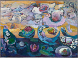 Painting on canvas 36x48 N.Rich
