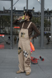October 2007 - In front of Centre Pompidou 75004