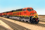 BNSF 7525 engineer's side.