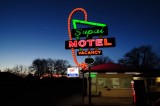 Supai Motel at Dusk