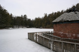 Old Building and Frozen PondMarch 18, 2008
