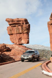 Balanced Rock in the Garden of the Gods, CO