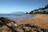 Ulua Beach - this was the morning of the tsumani warning