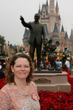 Ang with Walt Disney & Mickey Mouse