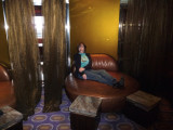 Seats in Caliente Dance Club on the Carnival Dream