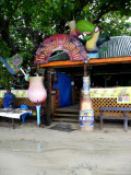 Bar in West End Village, Roatan