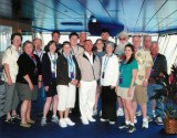 Susan on Behind the Fun Ship's Tour