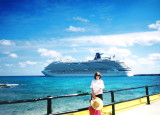 Carnival Dream Docked in Costa Maya, Mexico