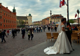 Royal Castle Square With A Couple