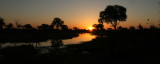 BOTSWANA - KHWAI CAMP OKAVANGO - SUNSET ON THE KHWAI (2).JPG