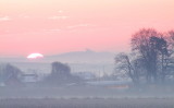 Morning mist.