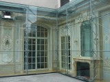 the preserved Kaisersaal (fragment of the Kaiser's dining room,now in the Sony Center)