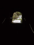 Atravesamos un pequeño túnel