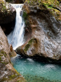 El agua es muy transparente