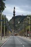 view towards Plaça de Colom