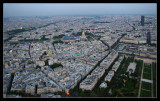 Panorámica desde la torre Eiffel