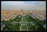 Panorámica desde la torre Eiffel