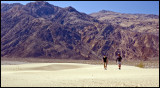 Walking DV dunes-only 115 F at 10:30AM