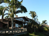 The deck next to the restaurant is an ideal spot to watch whales