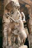 At Sri Ranganatha temple in Srirangam, Tamil Nadu.