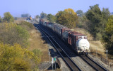 BNSF Transcon Kansas Two Trains