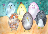 Easter Eggs, Sophia Ying, age:7