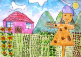 scarecrow, Samantha, age:6