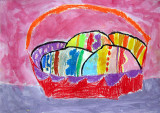 Easter eggs, Sophia Su, age:5