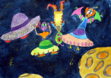 alien fashion show, Jamie, age:11