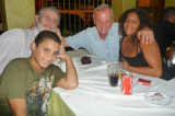 Abschiedsessen im Entre Amigos: v. l. n. r.: Steven, Eckhart, Winfried, Elaine P1020324.JPG