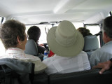 En taxi para comenzar una ruta