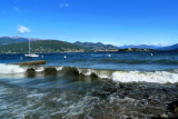 And another wave washed away our holiday...It's time to go back home.