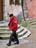 Walking the dog...